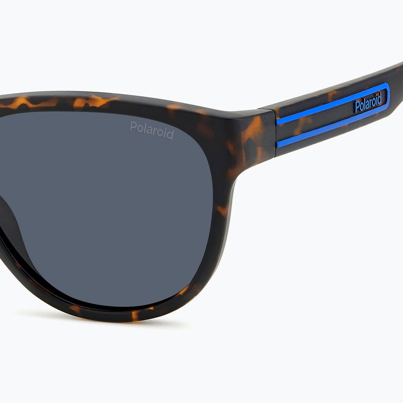 Slnečné okuliare Polaroid PLD 2156/S matte brown havana/blue polarized 5