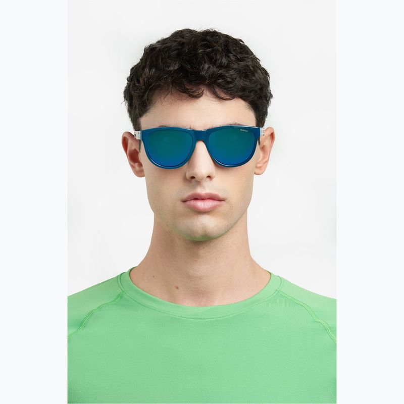 Slnečné okuliare Polaroid PLD 2156/S teal/greygreen mirror polarized 6