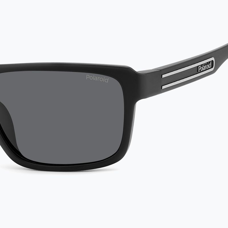 Polaroid PLD 2158/S black/grey polarizované pánske slnečné okuliare 5