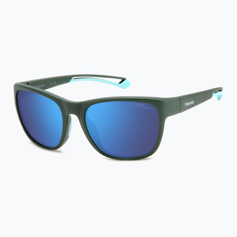Slnečné okuliare Polaroid PLD 7051/S matte green/blue mirror polarized high contrast 2