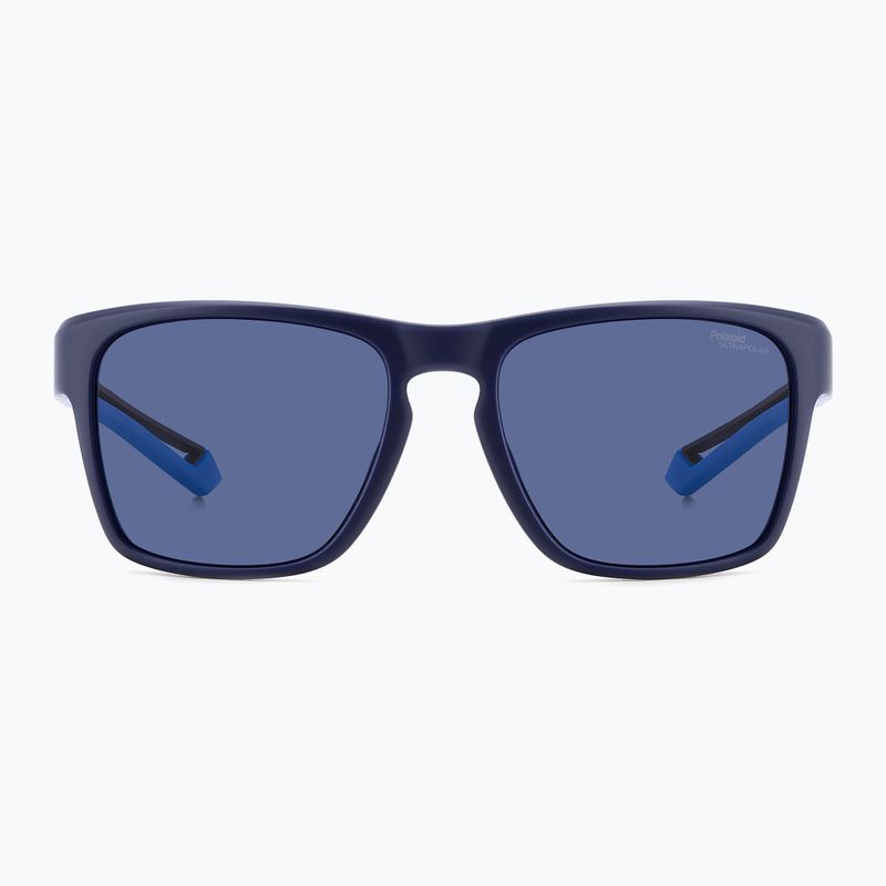 Pánske slnečné okuliare Polaroid PLD 7052/S matte blue/blue polarized high contrast 3