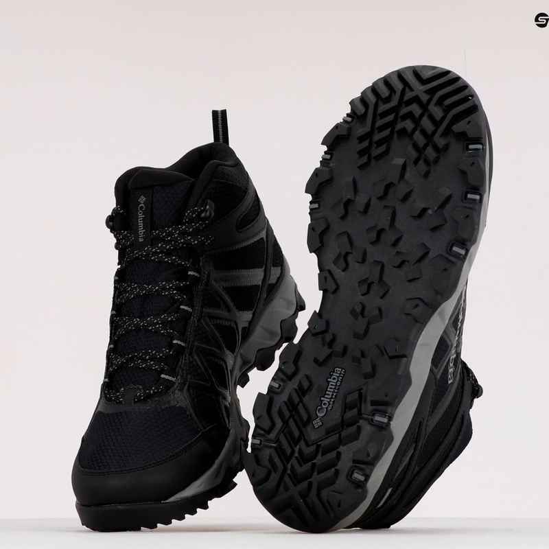 Columbia Peakfreak X2 Mid Outdry 012 pánske trekové topánky black 1865001 10