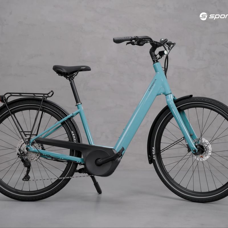 Orbea Optima E40 modrý elektrický bicykel 16