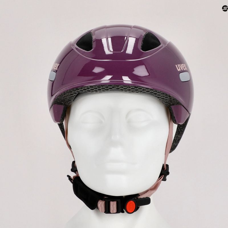 UVEX Detská cyklistická prilba Oyo Purple S4100490315 9