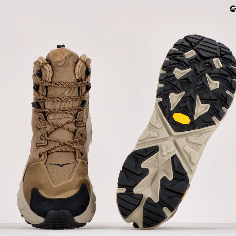 Pánske trekové topánky HOKA Anacapa Mid GTX brown 1122018-ORBC 9