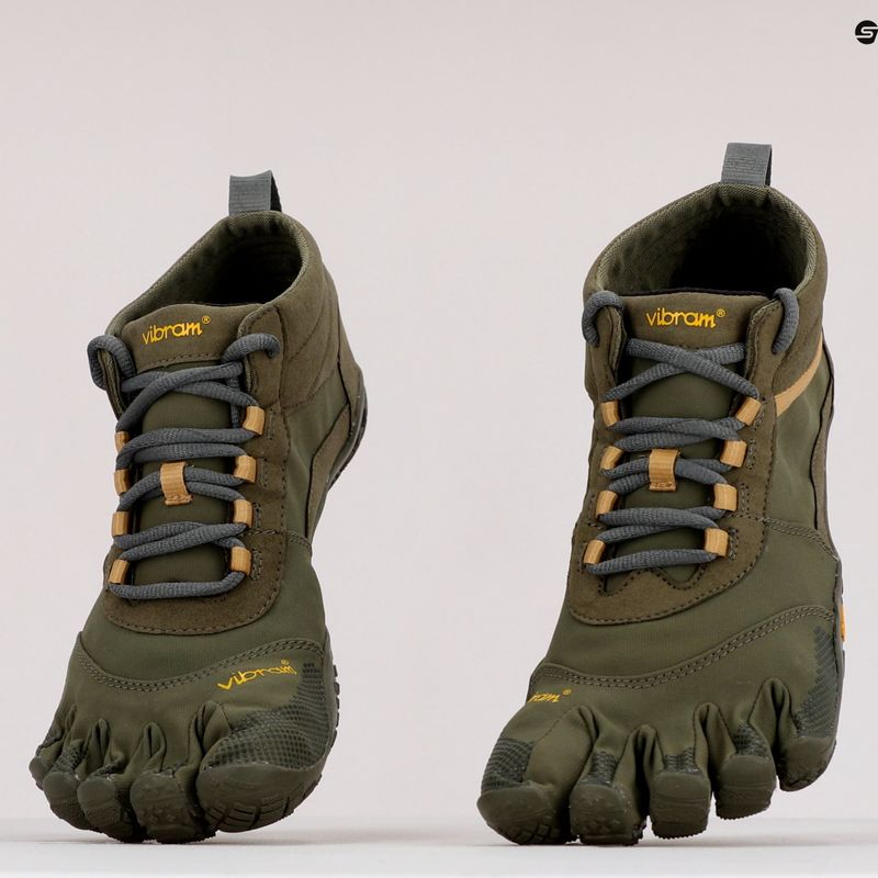 Pánska treková obuv Vibram Fivefingers V-Trek green 18M74020420 9