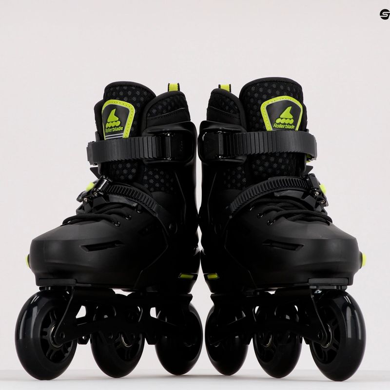 Detské kolieskové korčule Rollerblade Apex 3WD black 07221400 1A1 13