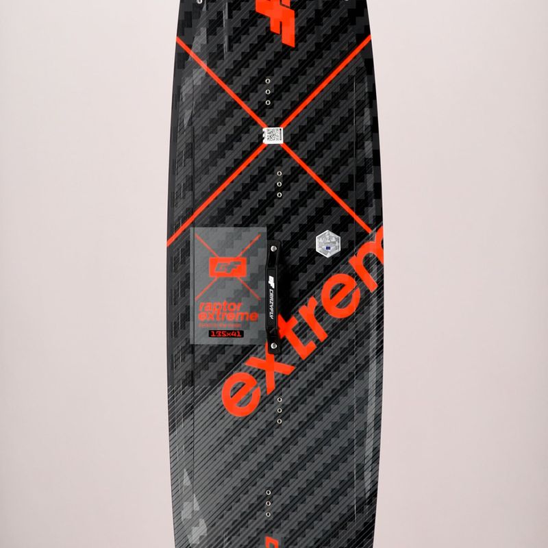 CrazyFly Raptor Extreme šedo-červený kiteboard T002-0299 6