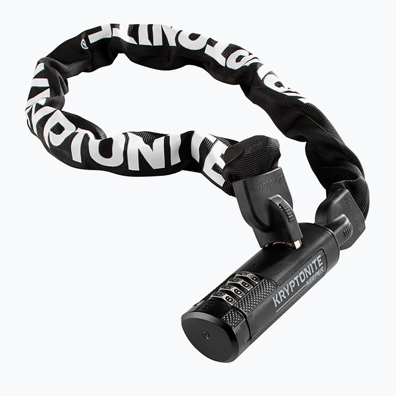 Zámok na bicykel Kryptonite Keeper 790 Combo Chain čierny