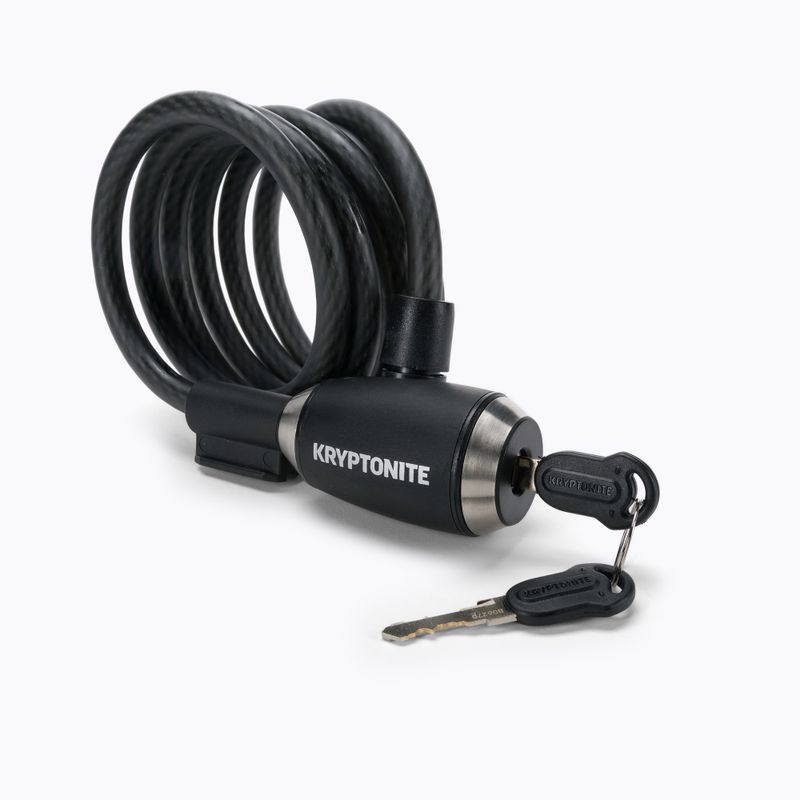 Zámok na bicykel Kryptonite KryptoFlex 1018 black Key Cable 2