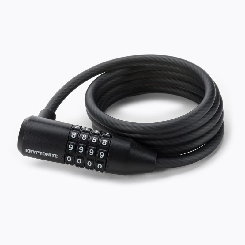 Zámok na bicykel Kryptonite KryptoFlex 815 black Combo Cable