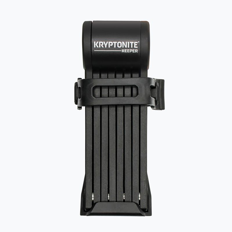 Kryptonite Keeper Mini Skladací zámok na bicykel čierny K005810