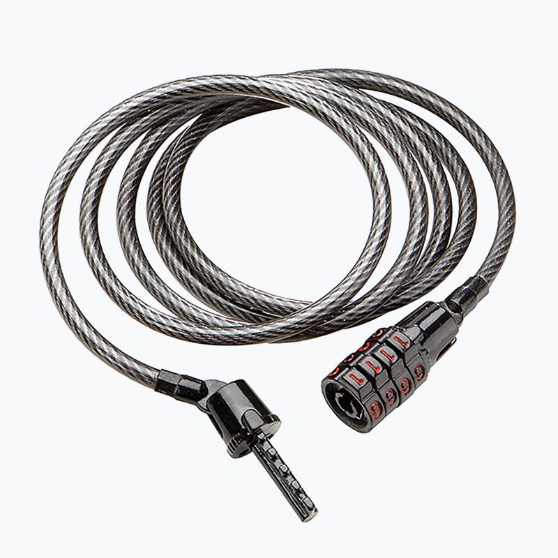 Káblový zámok na bicykel Kryptonite čierny Keeper 512 Combo Cable 5