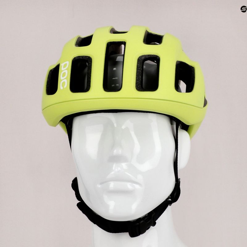 Cyklistická prilba POC Ventral Air MIPS lemon calcite matt 9