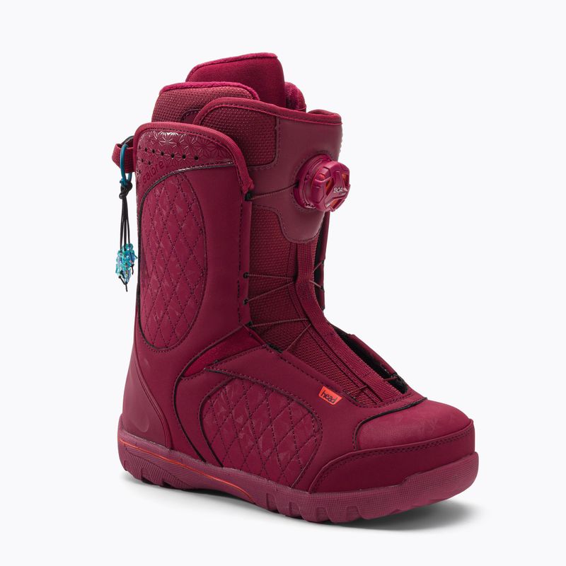 Dámske topánky na snowboard HEAD Galore Lyt Boa Coiler red 354311