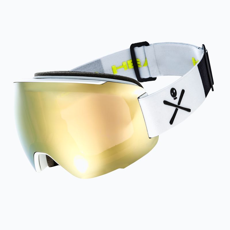 Lyžiarske okuliare HEAD Magnify 5K Gold Wcr + náhradné sklá S2/S1 gold 390831 9