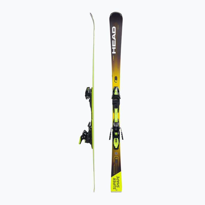 HEAD Supershape e-Speed SW SF-PR + PRD 12 yellow 313321/100857 zjazdové lyže 2