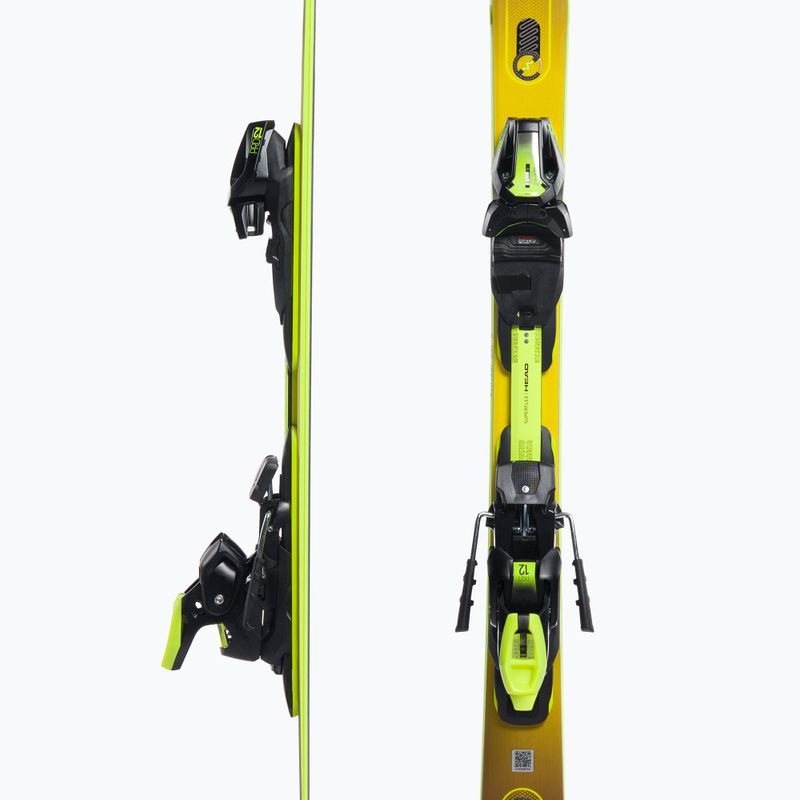 HEAD Supershape e-Speed SW SF-PR + PRD 12 yellow 313321/100857 zjazdové lyže 5