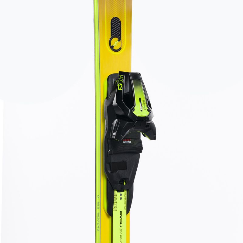 HEAD Supershape e-Speed SW SF-PR + PRD 12 yellow 313321/100857 zjazdové lyže 6