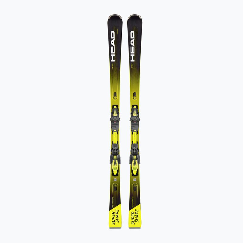 HEAD Supershape e-Speed SW SF-PR + PRD 12 yellow 313321/100857 zjazdové lyže 10