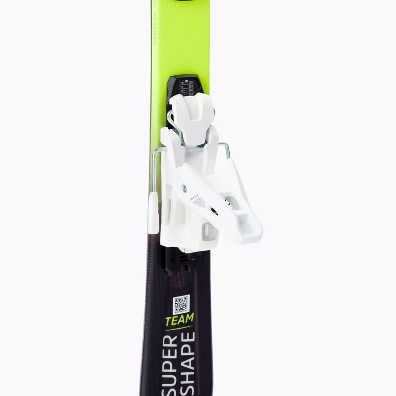 Detské zjazdové lyže HEAD Supershape Team Easy Jrs + Jrs 4.5 white/yellow 314201/100863 6