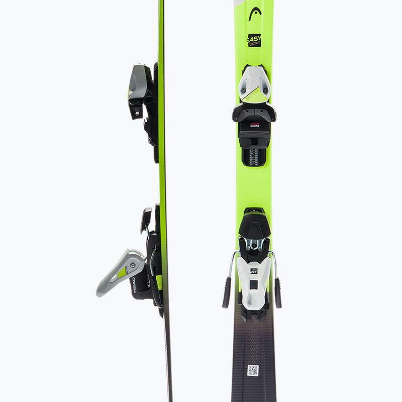 Detské zjazdové lyže HEAD Supershape Team Easy Jrs + Jrs 7.5 white/black/yellow 314201/100862 5
