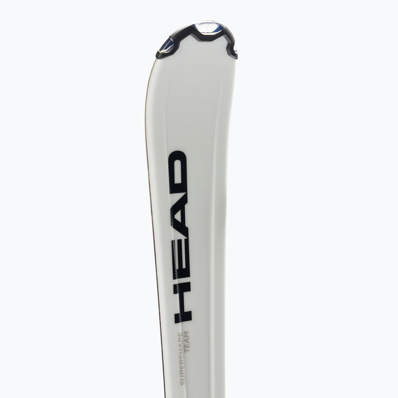 Detské zjazdové lyže HEAD Supershape Team Easy Jrs + Jrs 7.5 white/black/yellow 314201/100862 8
