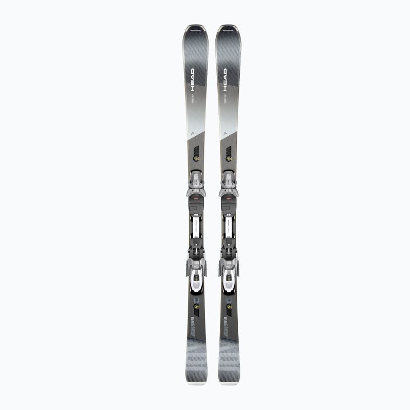 Dámske zjazdové lyže HEAD Power Joy SW SF-PR + Joy 12 grey 315671/100865 10