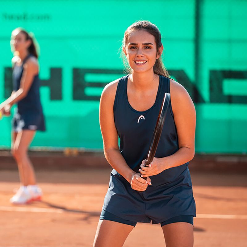 HEAD dámske tenisové tričko Sprint navy blue 814542 3