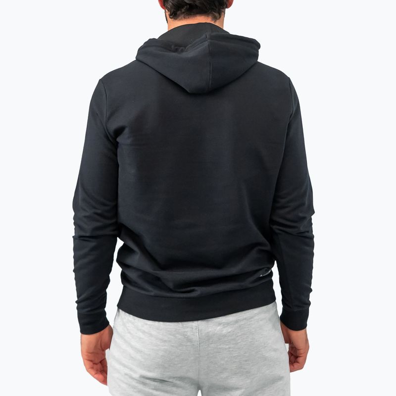 Pánska tenisová mikina HEAD Club Byron Hoodie black 811449BK 2