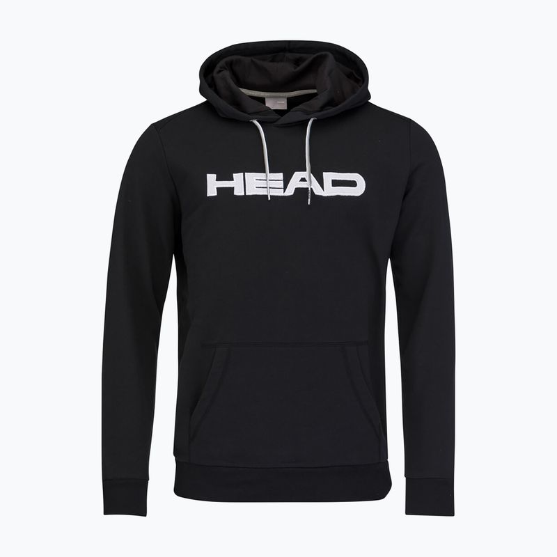 Pánska tenisová mikina HEAD Club Byron Hoodie black 811449BK 3