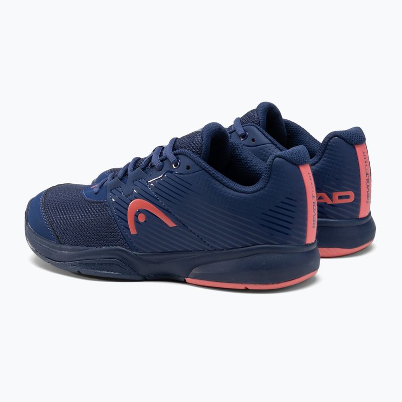 HEAD Revolt Court dámska tenisová obuv navy blue 274402 3