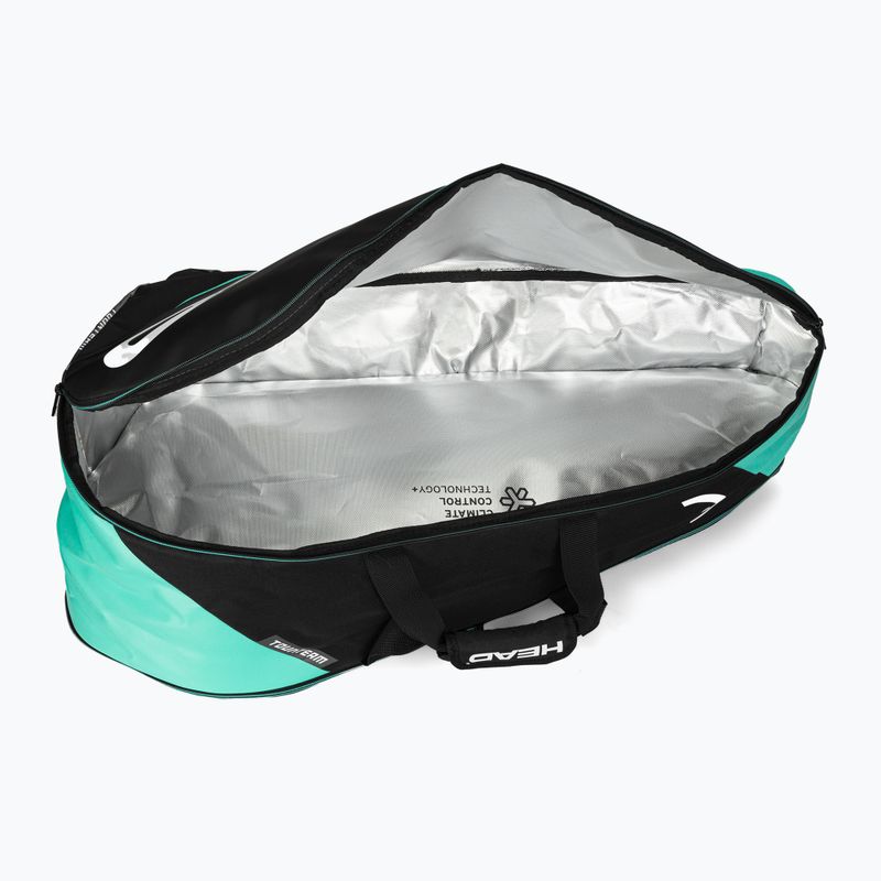 Tenisová taška HEAD Tour Team 6R 53,5 l black/blue 283482 6