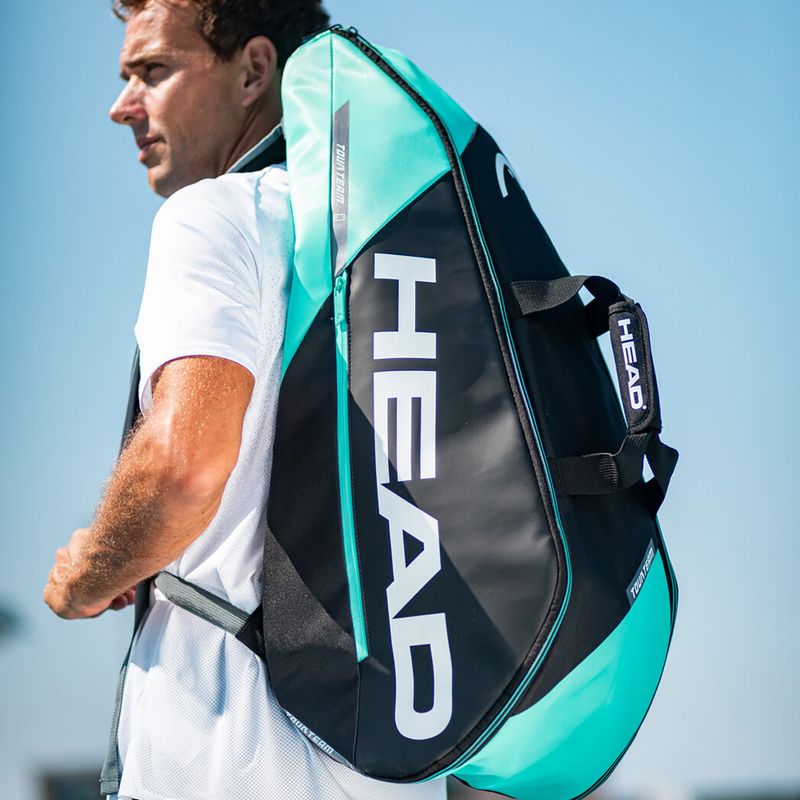 Tenisová taška HEAD Tour Team 6R 53,5 l black/blue 283482 7