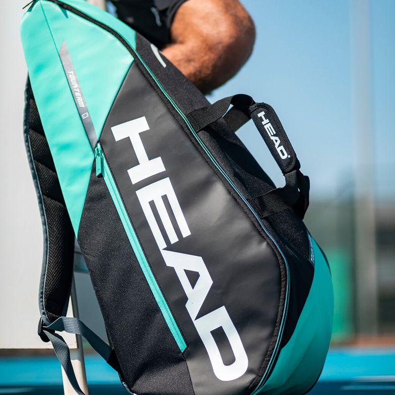 Tenisová taška HEAD Tour Team 6R 53,5 l black/blue 283482 9