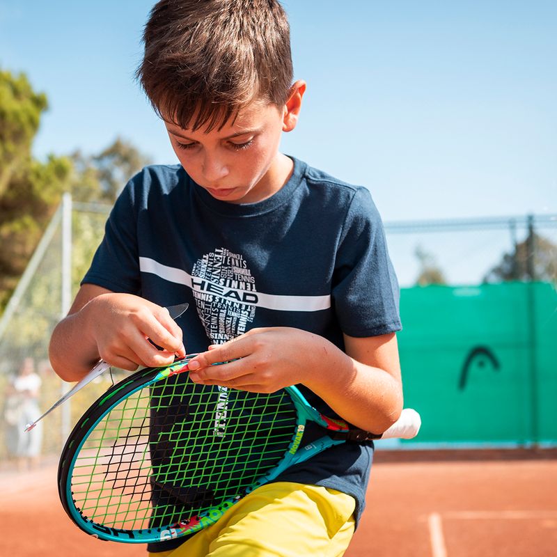 Detská tenisová raketa HEAD Novak 25 SC modrá 233102 8