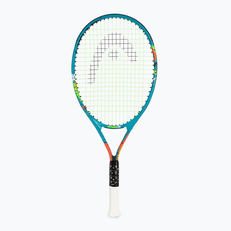 Detská tenisová raketa HEAD Novak 25 modrá 233102