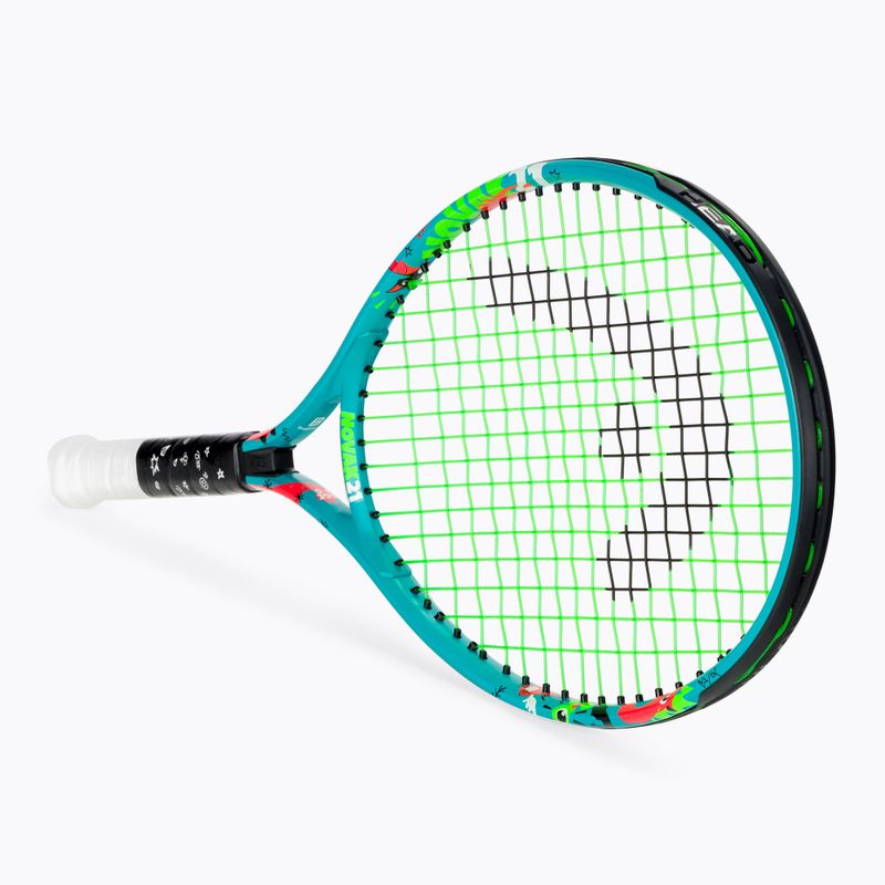 Detská tenisová raketa HEAD Novak 21 SC modrá 233122 4