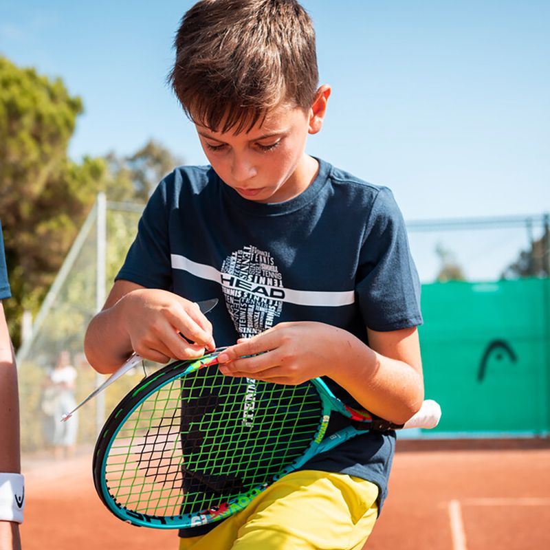 Detská tenisová raketa HEAD Novak 21 SC modrá 233122 9