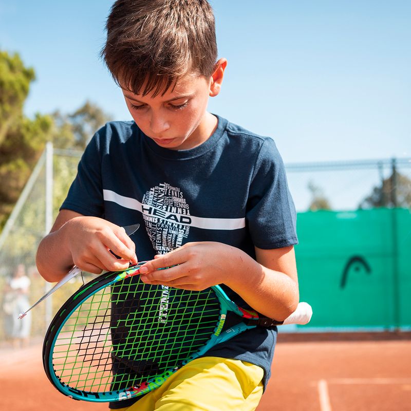 Detská tenisová raketa HEAD Novak 17 modrá 233142 7