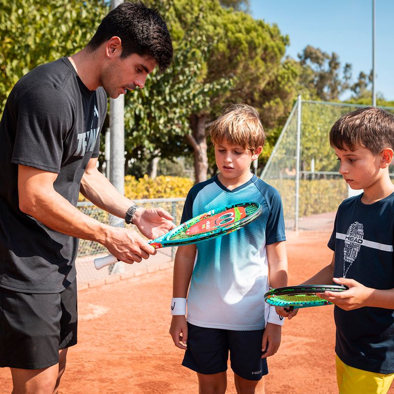 Detská tenisová raketa HEAD Novak 17 modrá 233142 8
