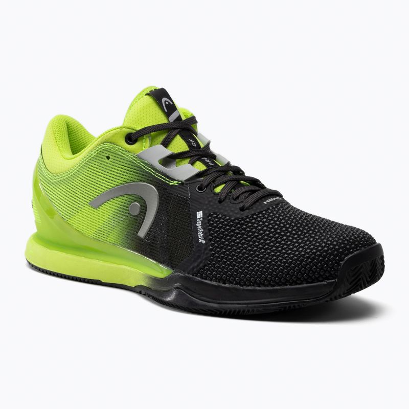 HEAD pánska tenisová obuv Sprint Pro 3.0 SF Clay black-green 273091