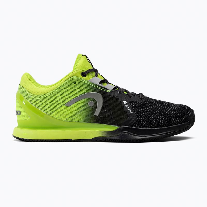 HEAD pánska tenisová obuv Sprint Pro 3.0 SF Clay black-green 273091 2