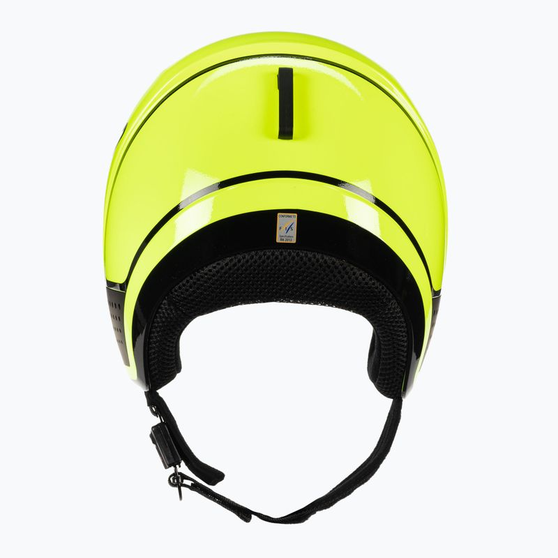 Detská lyžiarska prilba HEAD Downforce Jr žltá 320310 3