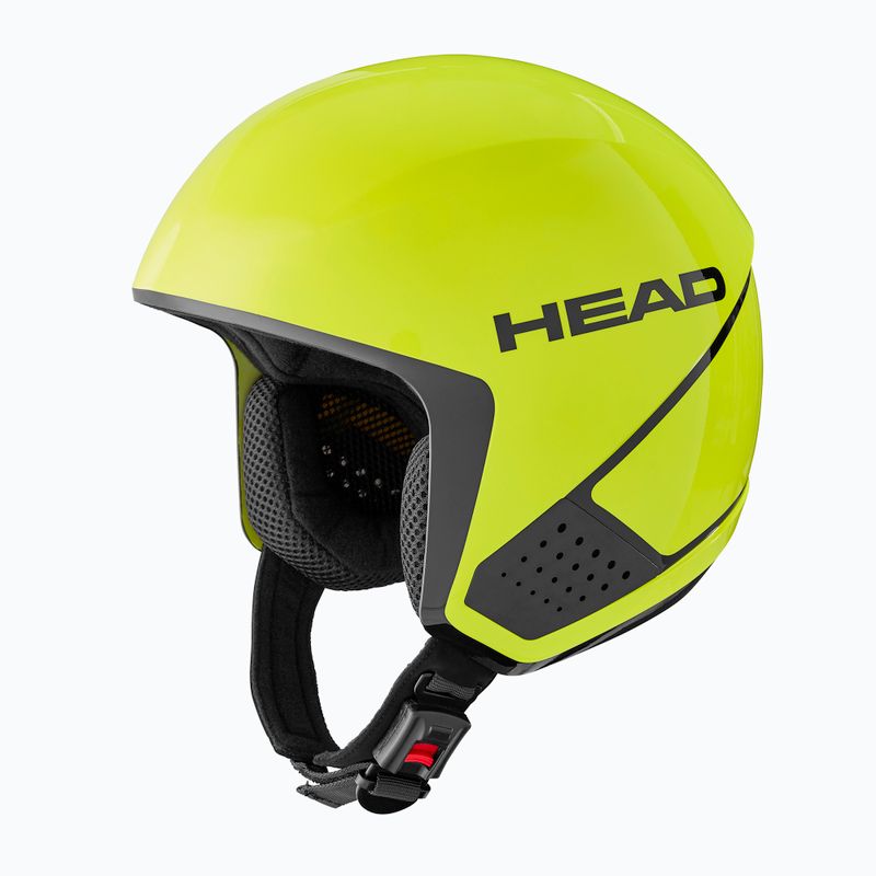 Detská lyžiarska prilba HEAD Downforce Jr žltá 320310 9