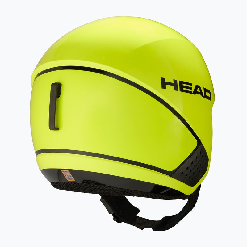 Detská lyžiarska prilba HEAD Downforce Jr žltá 320310 10