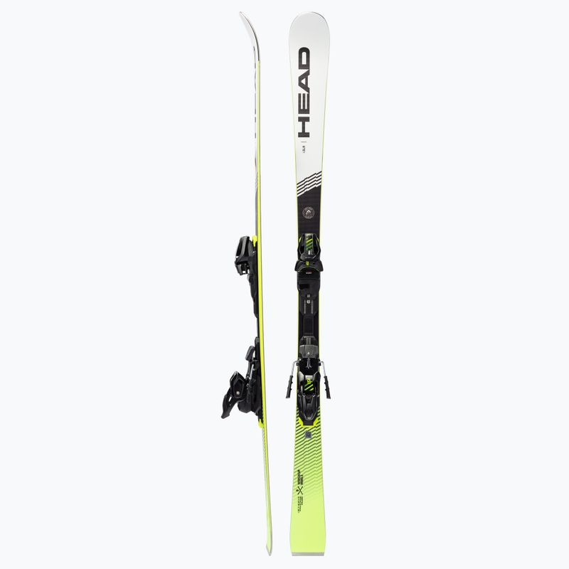 Zjazdové lyže HEAD WC Rebels ISLR Sw Lyt-PR + PR 11 black/white/yellow 313360/100789 2