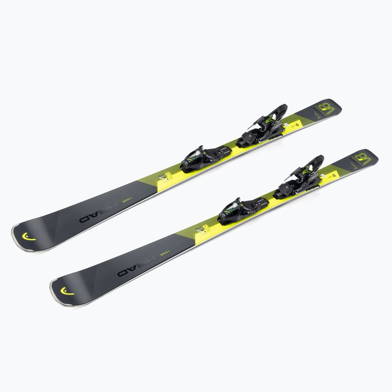 Zjazdové lyže HEAD V-Shape V8 SW Lyt-PR + PRD 12 black 315220/100833 4