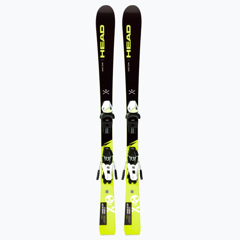 Detské zjazdové lyže HEAD WC iRace Team SW Jrs + Jrs 7.5 black 314141/100862