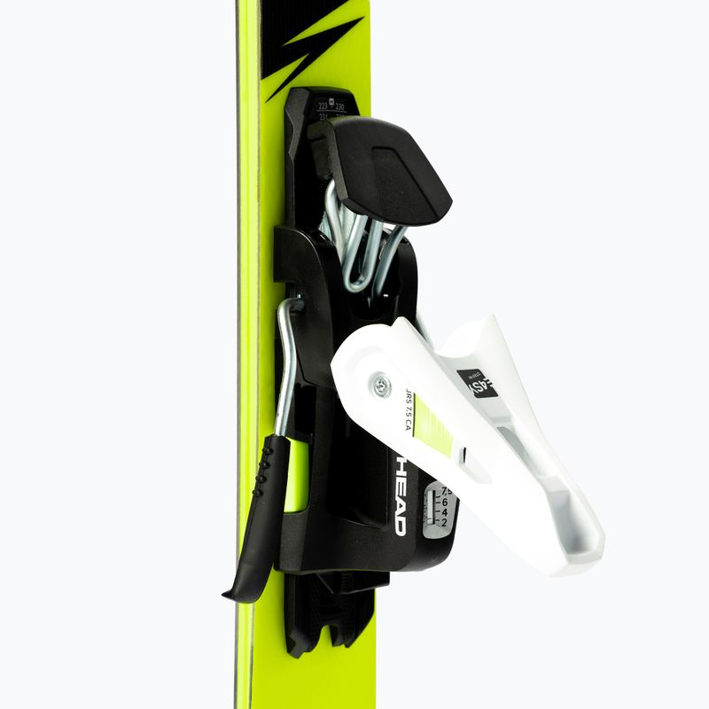 Detské zjazdové lyže HEAD WC iRace Team SW Jrs + Jrs 7.5 black 314141/100862 7